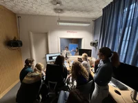 Podcastaufnahme